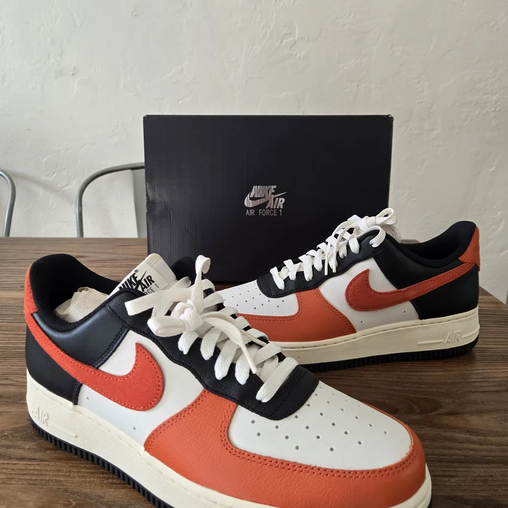 Nike Air Force 1 Low '07 LV8 Black Vintage Coral Phantom - HQ4987-010 10 New - Picture 6 of 11